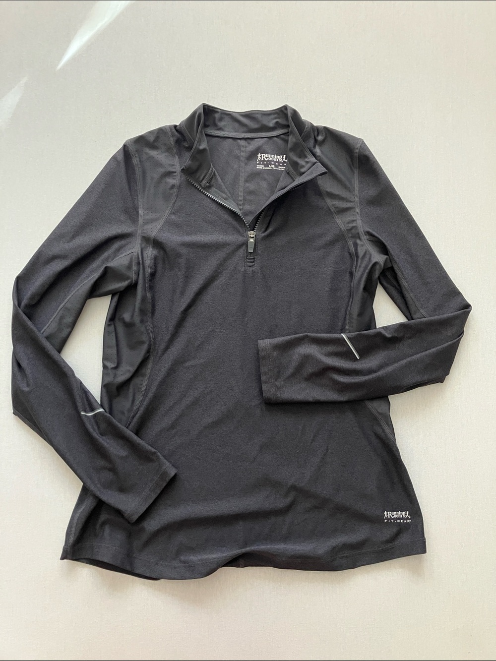 Performance Quarter-Zip Pullover Hoodie - Black
